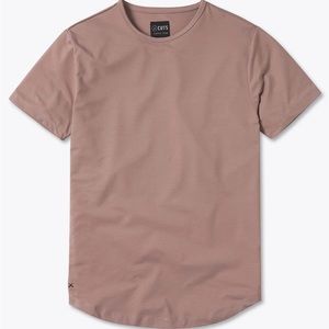 BNWT Cuts AO Curve Hem Tee - Mountain Mist Size Large